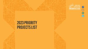 2023 Priority Projects List