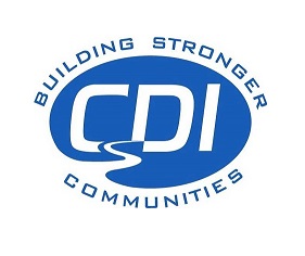 Logo with text CDI Building Stronger Communities